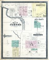 Jerome, West Middleton, West Liberty, Cassville, Greentown - Plan, Howard County 1877